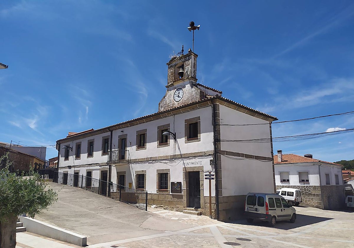 El Ayuntamiento de Lagunilla, donde ocurrieron los hechos.