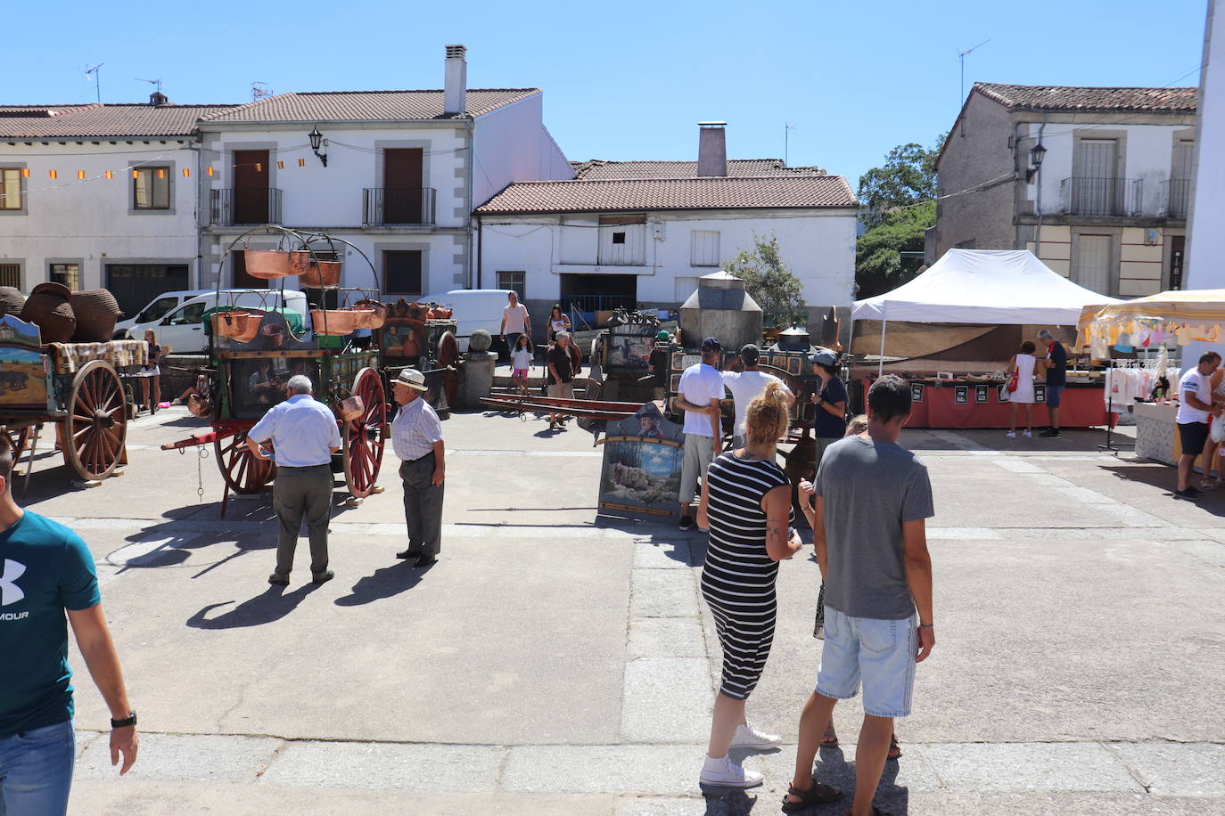 La actividad no para en Los Santos en espera de que llegue San Bartolo