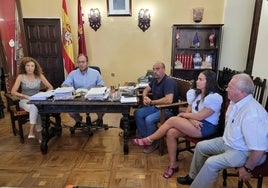 Belén Barco, Marcos Iglesias, Ramón Sastre, Paola Martín y José Manuel Jerez