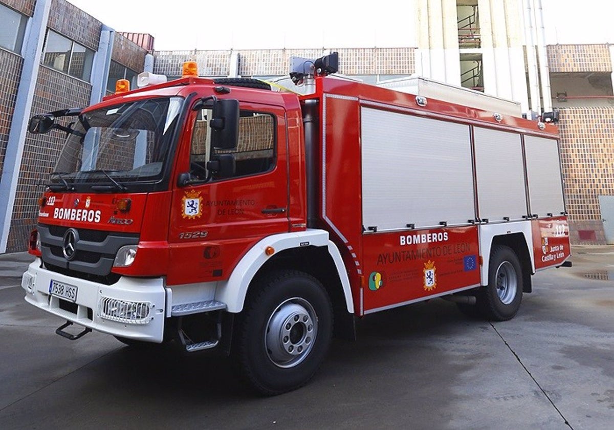 Bomberos de León.