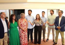 Recepción de alcaldes en Peñaranda de Bracamonte