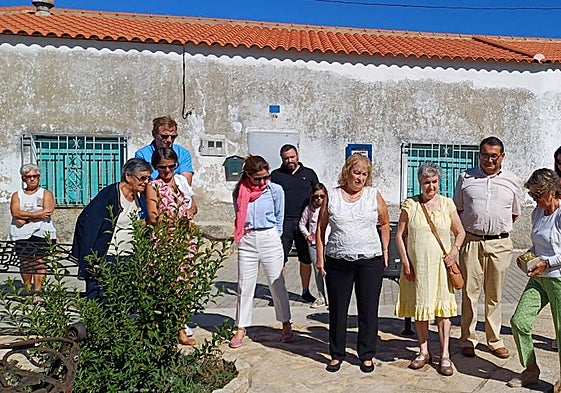 Homenaje y recuerdo a Juan Álvarez Pineda en Aldea del Obispo