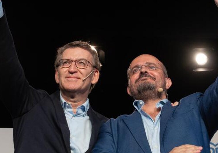 Alejandro Fernández, líder del PP en Cataluña, carga duramente contra Feijóo