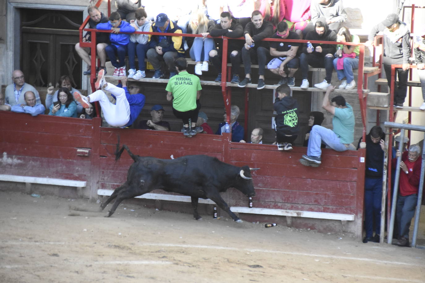 Las incombustibles peñas de Aldeadávila de la Ribera despiden las fiestas de San Bartolo