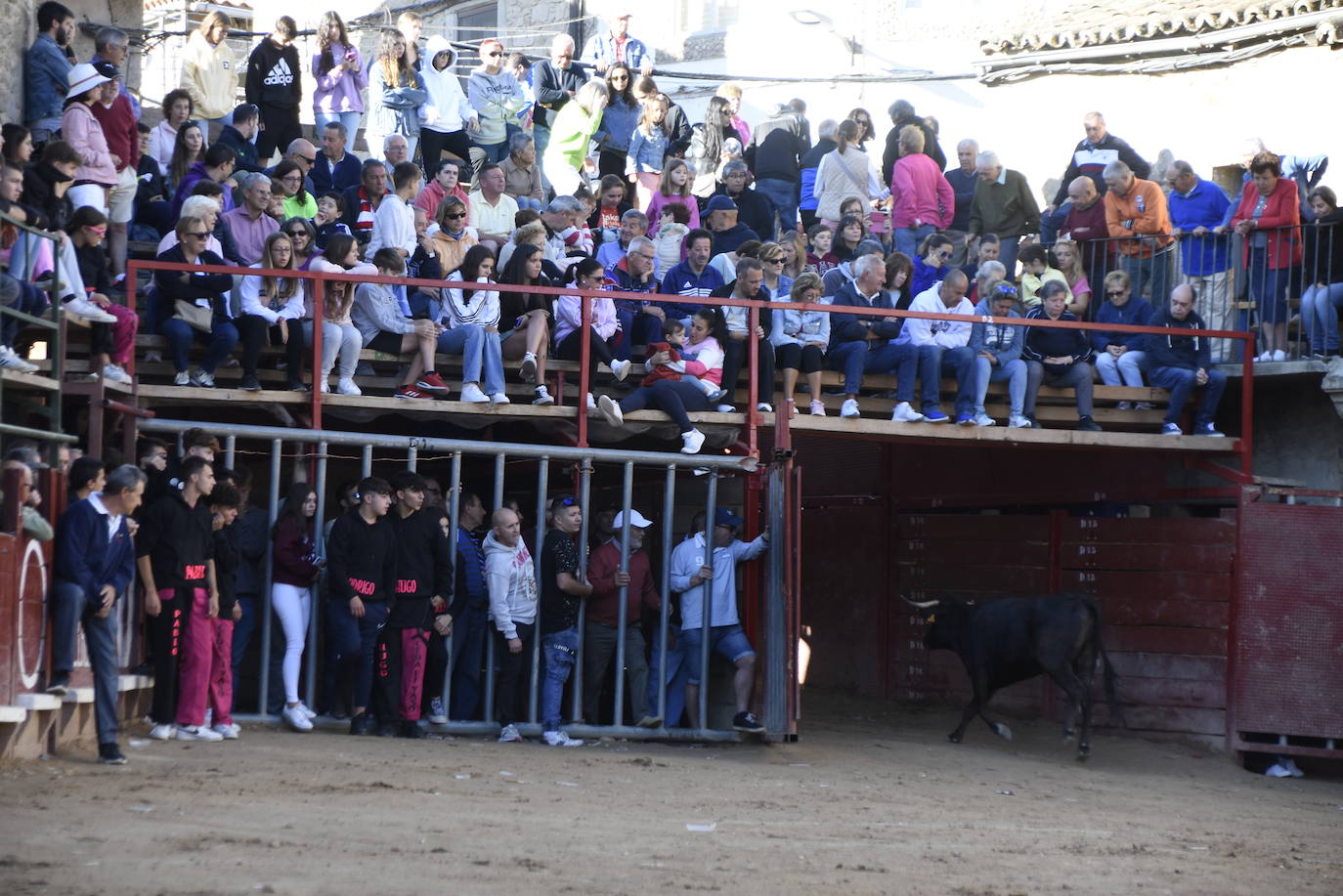 Las incombustibles peñas de Aldeadávila de la Ribera despiden las fiestas de San Bartolo