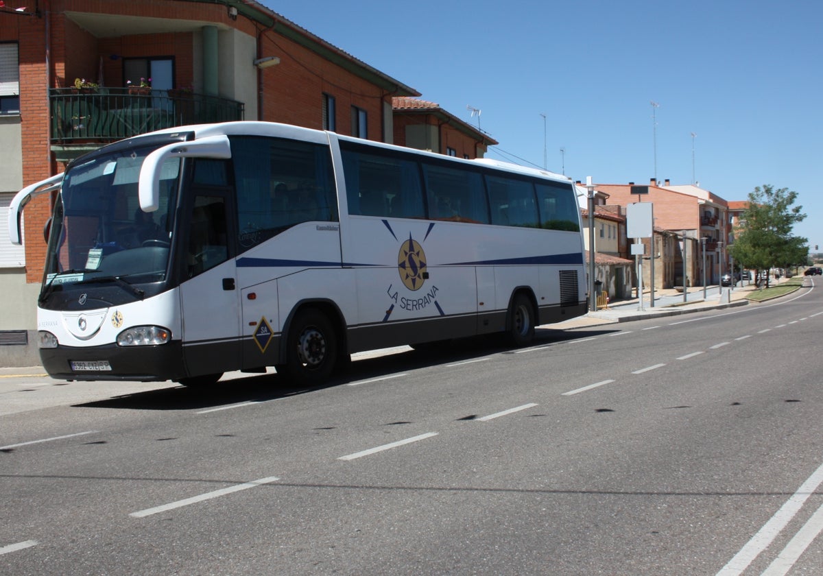 Bus metropolitano, Salamanca.