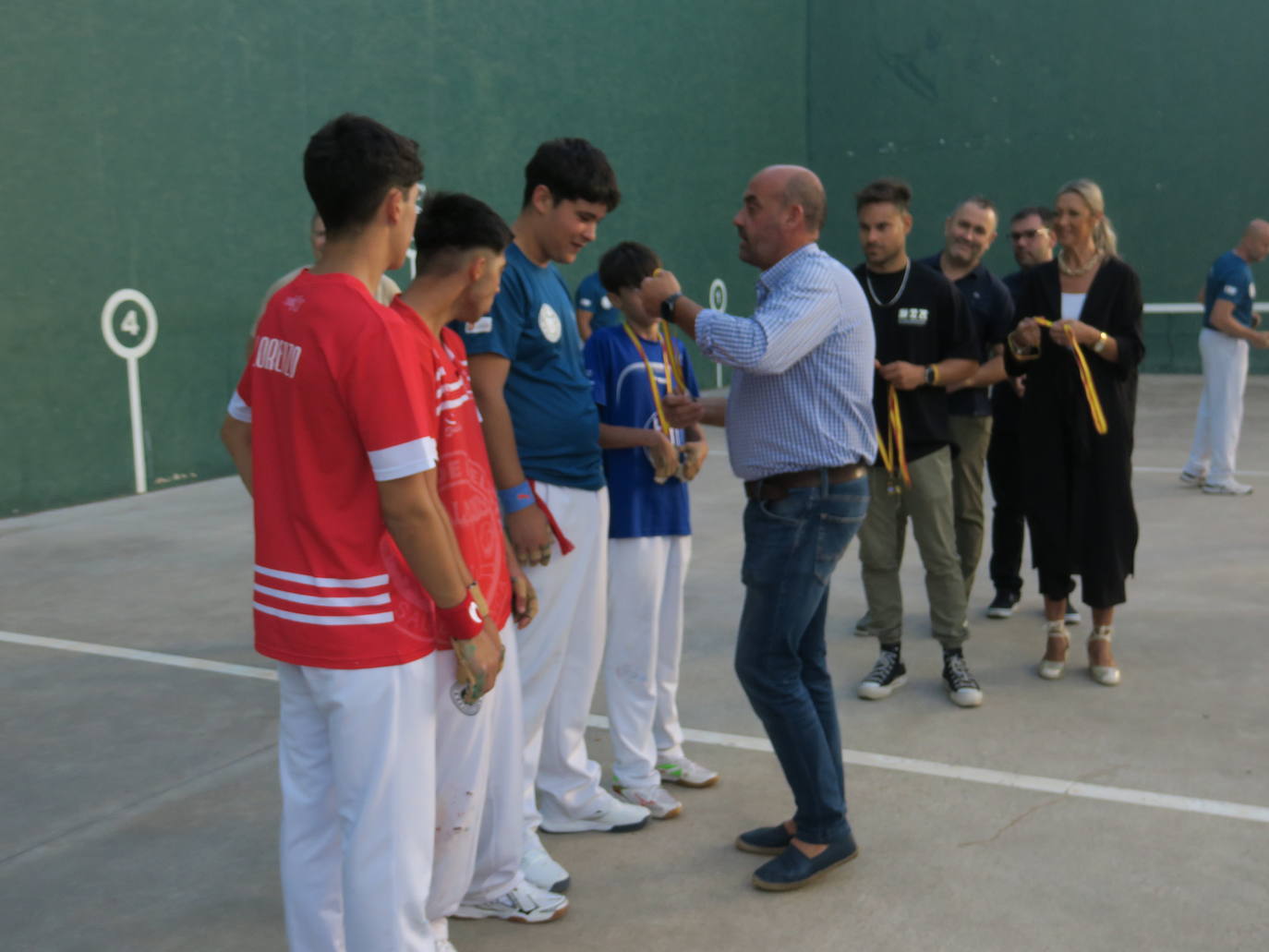 Ciudad Rodrigo rememora su gran pasado pelotari