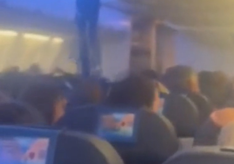 Pánico en un vuelo Alicante-Mallorca tras ser imprevistos por un fuerte temporal