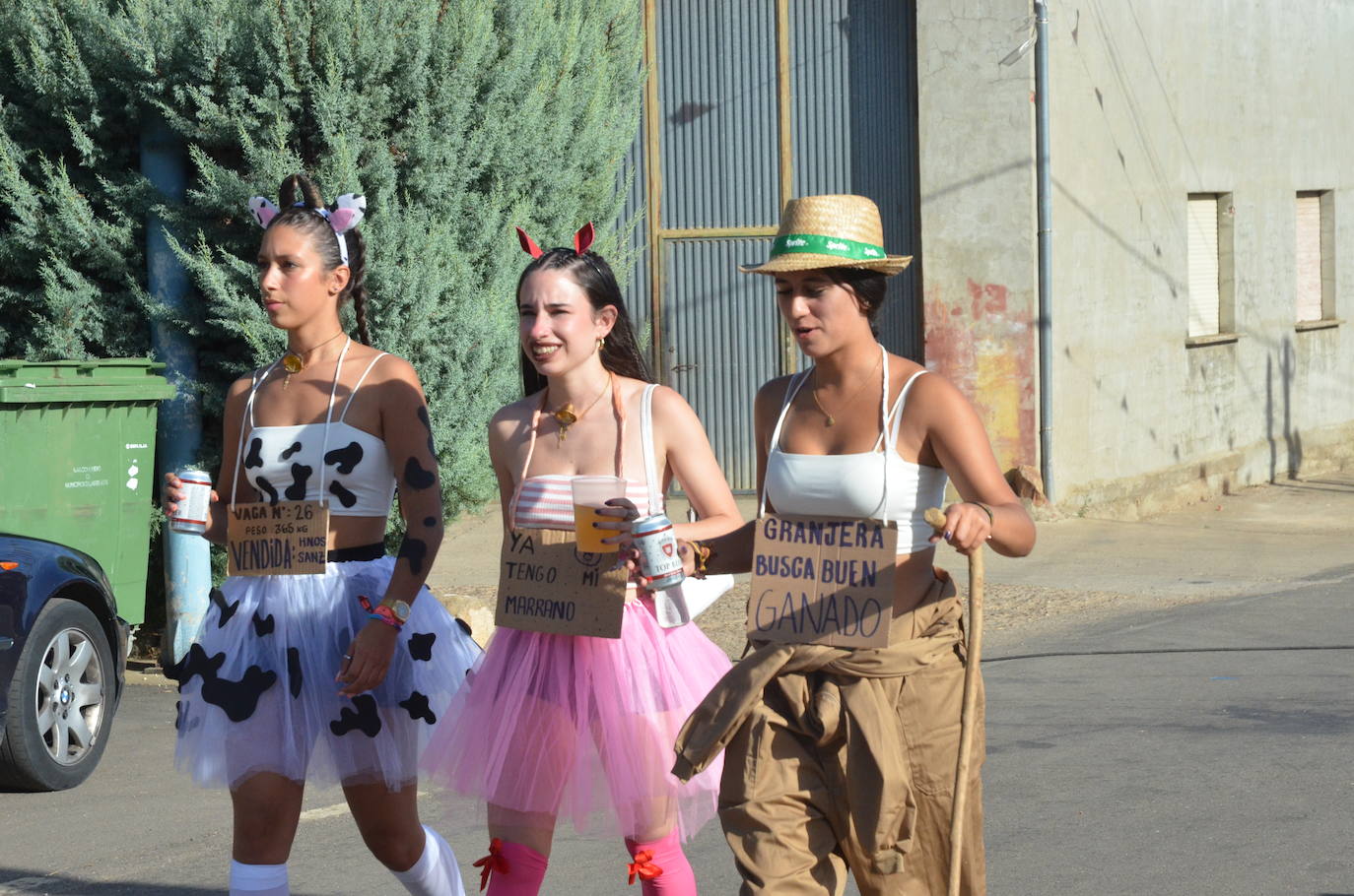 Puebla de Yeltes celebra un pasacalles de disfraces