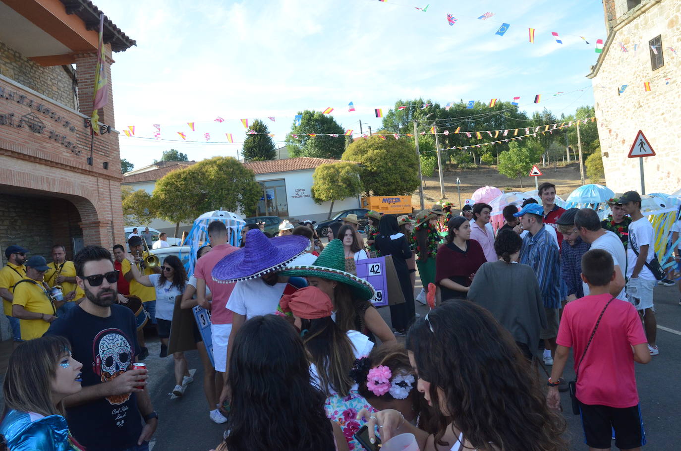 Puebla de Yeltes celebra un pasacalles de disfraces