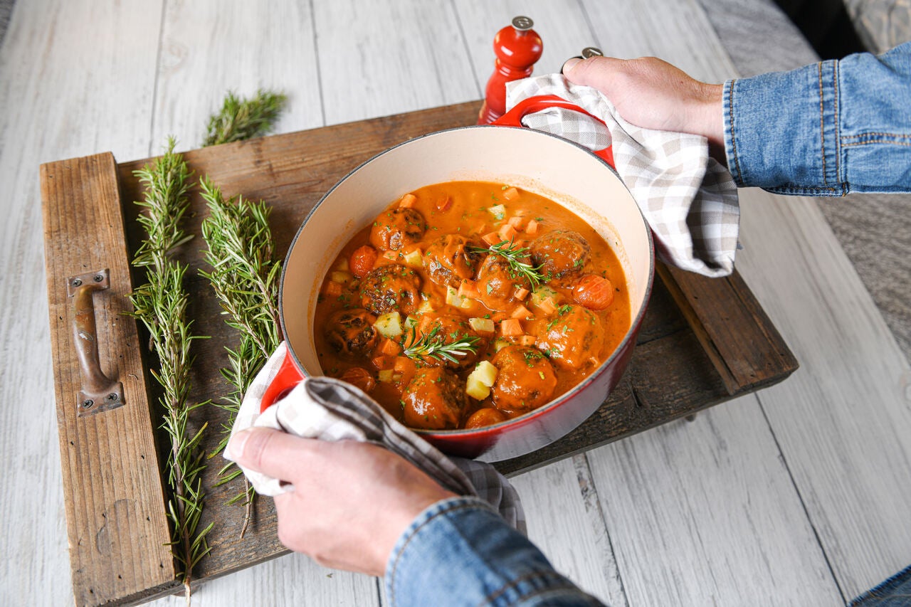 Un guiso con carne de vacuno de calidad, protagonista en la cocina española.