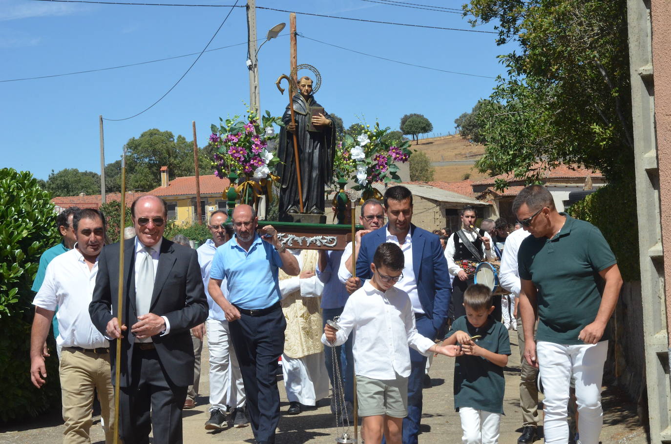 Regocijo en Puebla de Yeltes en honor a San Gil