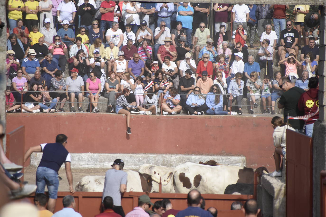 Lleno total en la «monumental» de Pereña de la Ribera