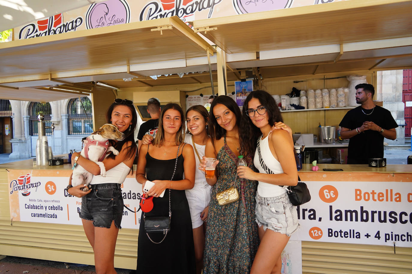 Gran ambiente en el inicio anticipado de la Feria de Día en Salamanca