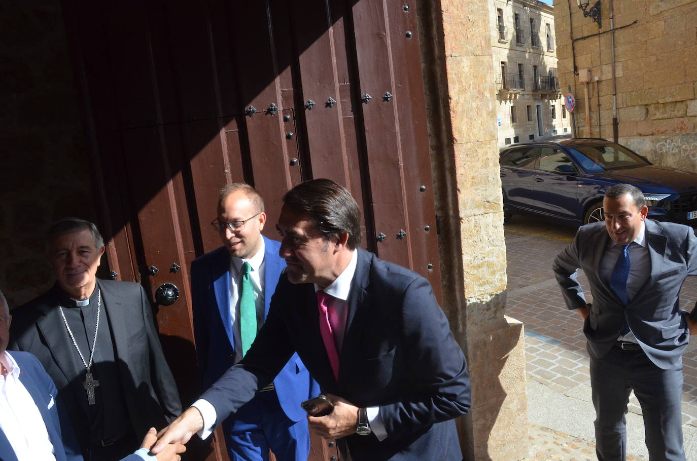 El Obispado de Ciudad Rodrigo y Salamanca firma con la Junta cuatro años de convenio Rehabitare