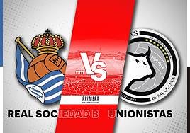 Real Sociedad B y Unionistas se ven las caras en la tercera jornada de la Primera RFEF.