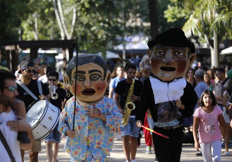 Cabezudos en Salamanca.