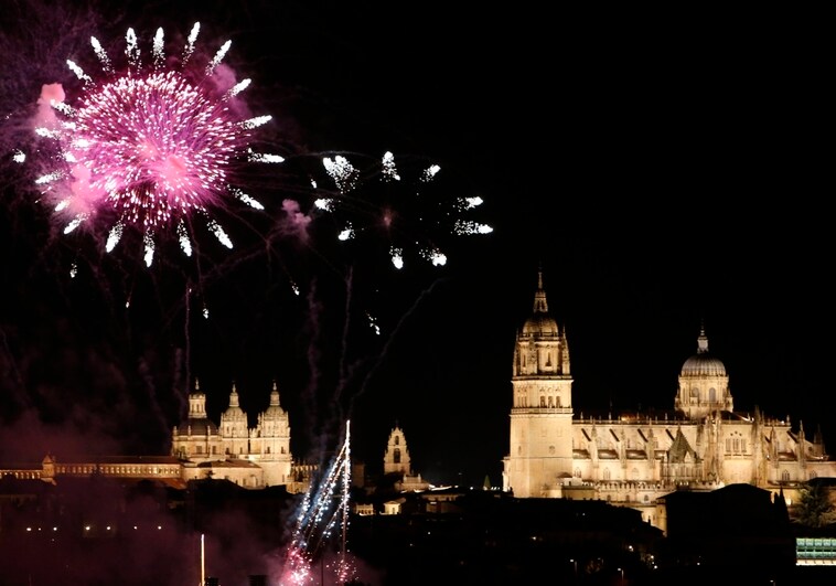 Así serán los fuegos artificiales: 400 kilos de pólvora para 'romper' el cielo de Salamanca