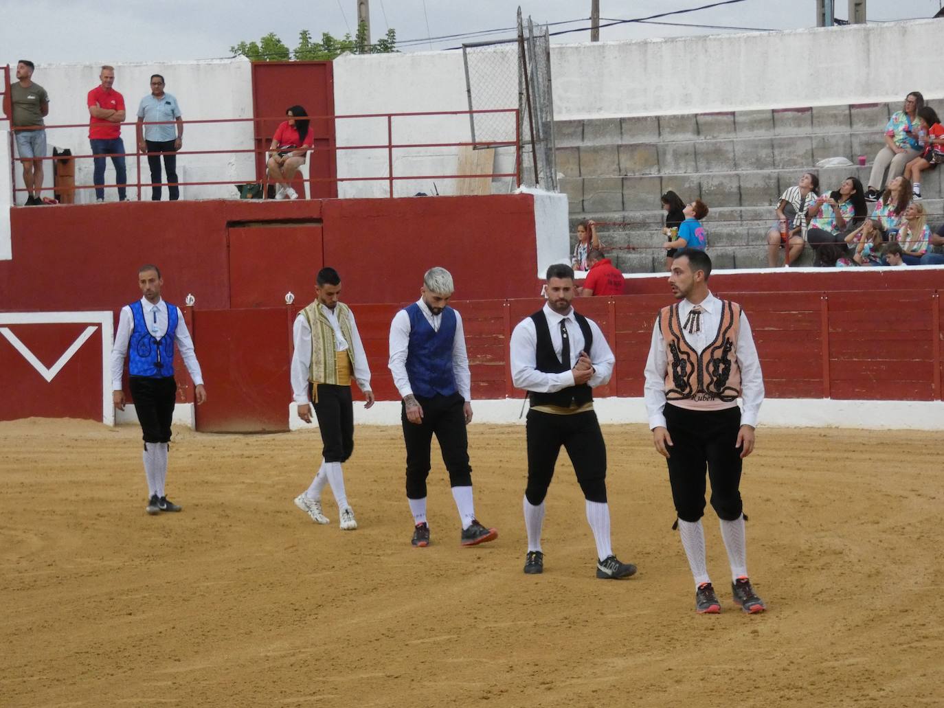 Tarde de riesgo y valentía en el concurso de recortes de Villoria