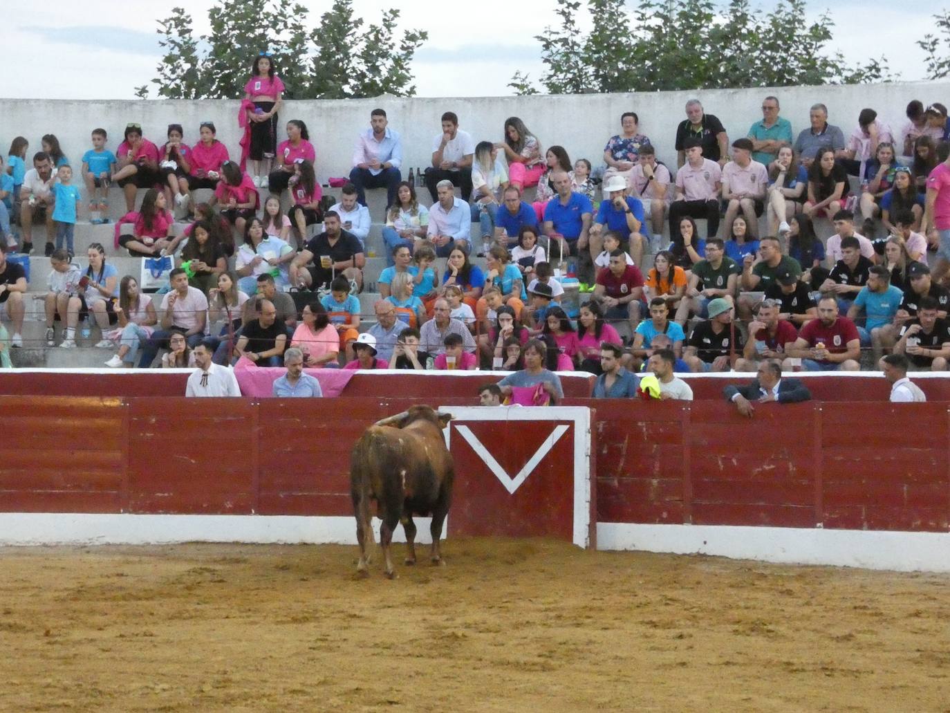 Tarde de riesgo y valentía en el concurso de recortes de Villoria