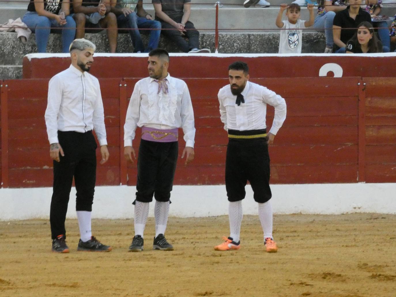 Tarde de riesgo y valentía en el concurso de recortes de Villoria