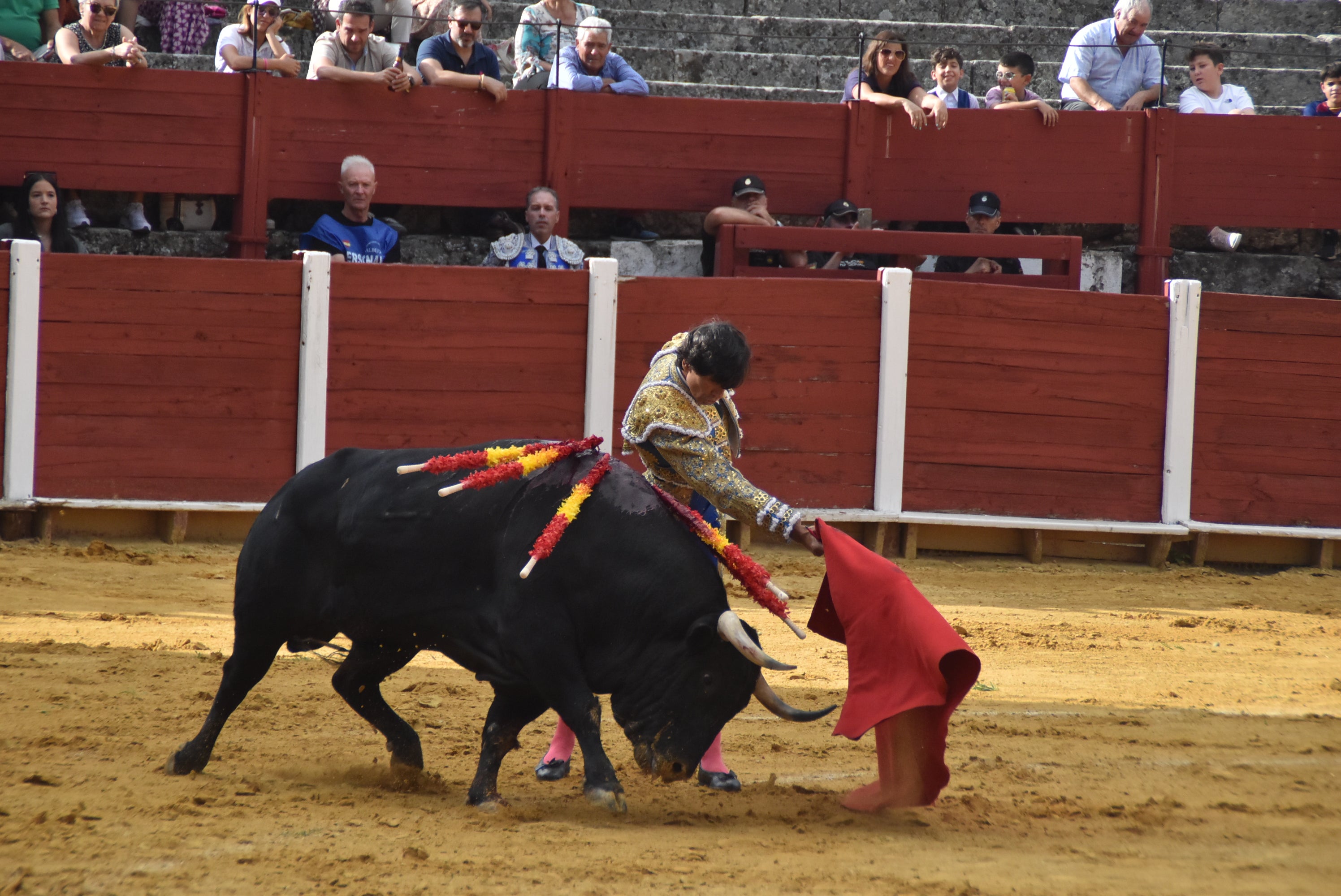 Buen ambiente en el festejo taurino de la Virgen en Béjar