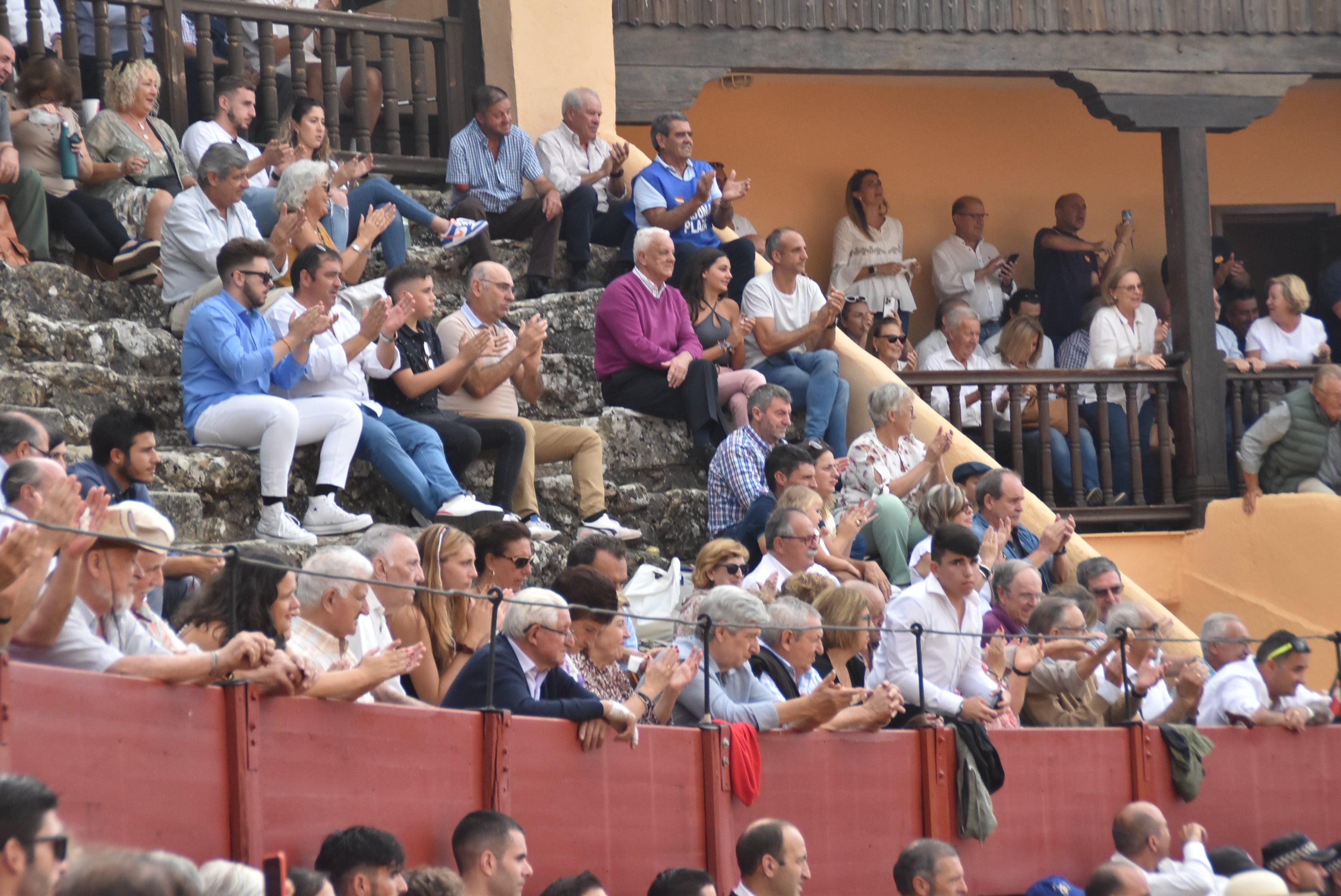 Buen ambiente en el festejo taurino de la Virgen en Béjar