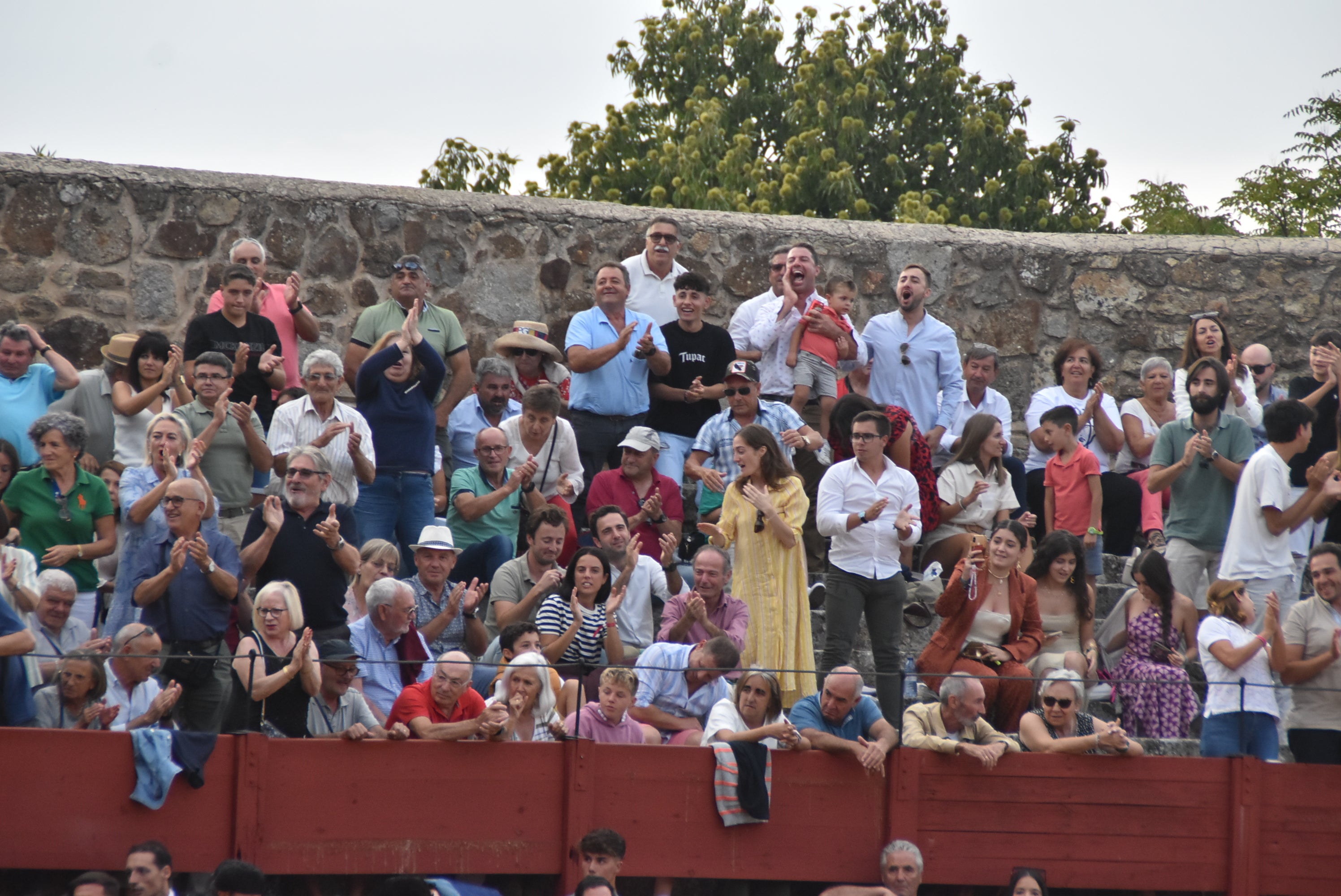 Buen ambiente en el festejo taurino de la Virgen en Béjar