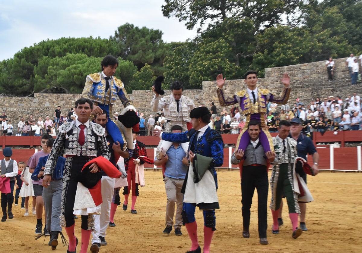 Buen ambiente en el festejo taurino de la Virgen en Béjar