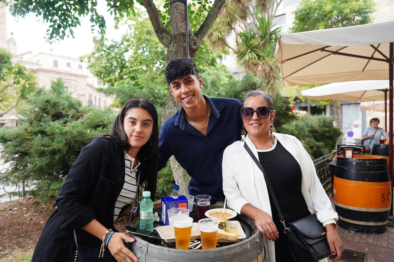 Así se vive el ambiente en las casetas de la Feria de Día en Salamanca