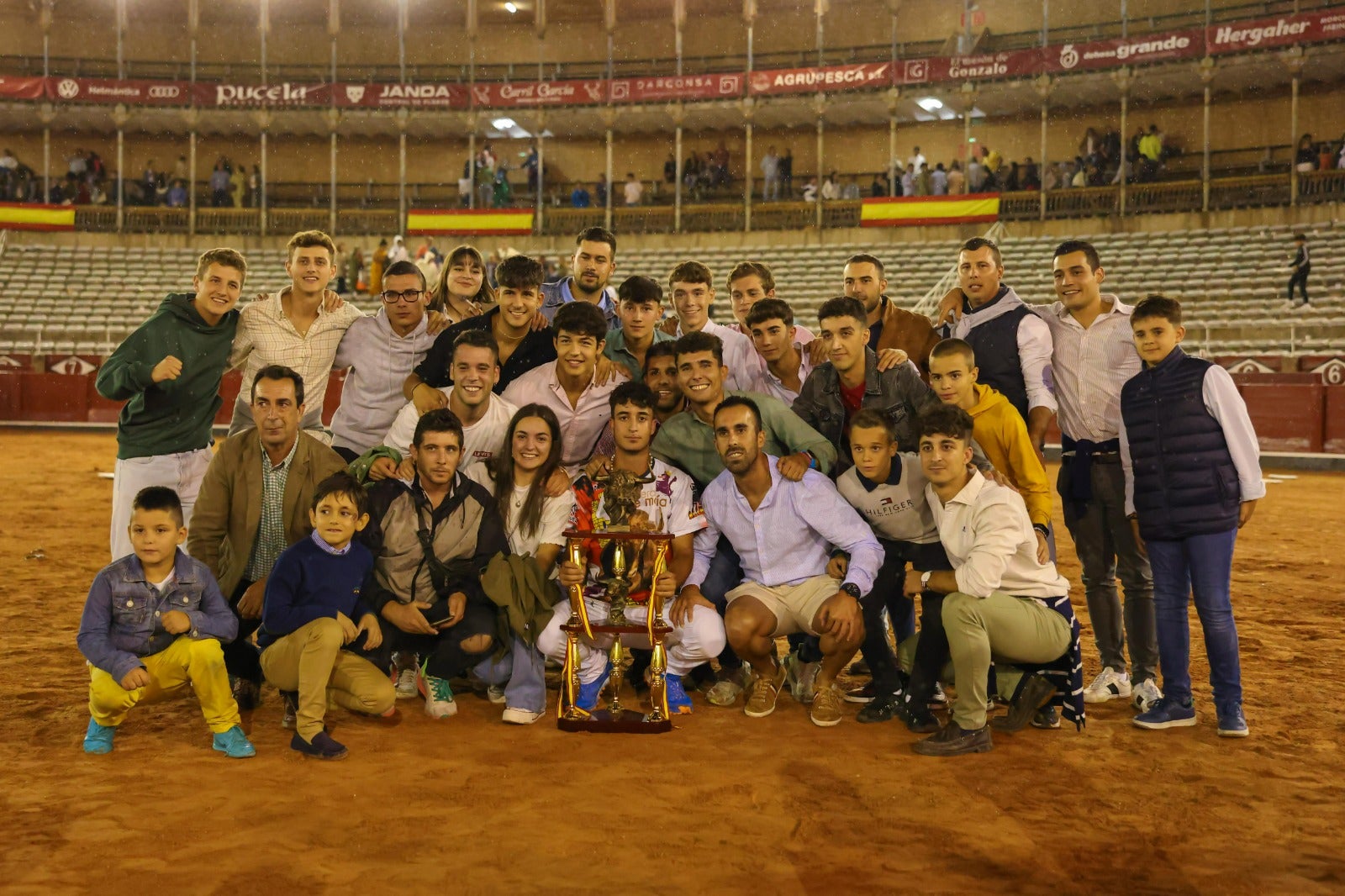 Las espectaculares imágenes del concurso de cortes en La Glorieta