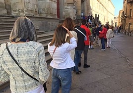 Largas colas en la jornada de puertas abiertas de espacios culturales