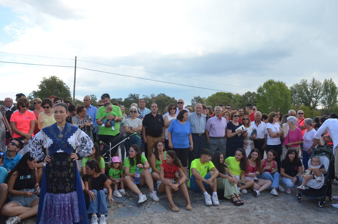 Ofrendas de destreza al Cristo de las Mercedes en Barruecopardo