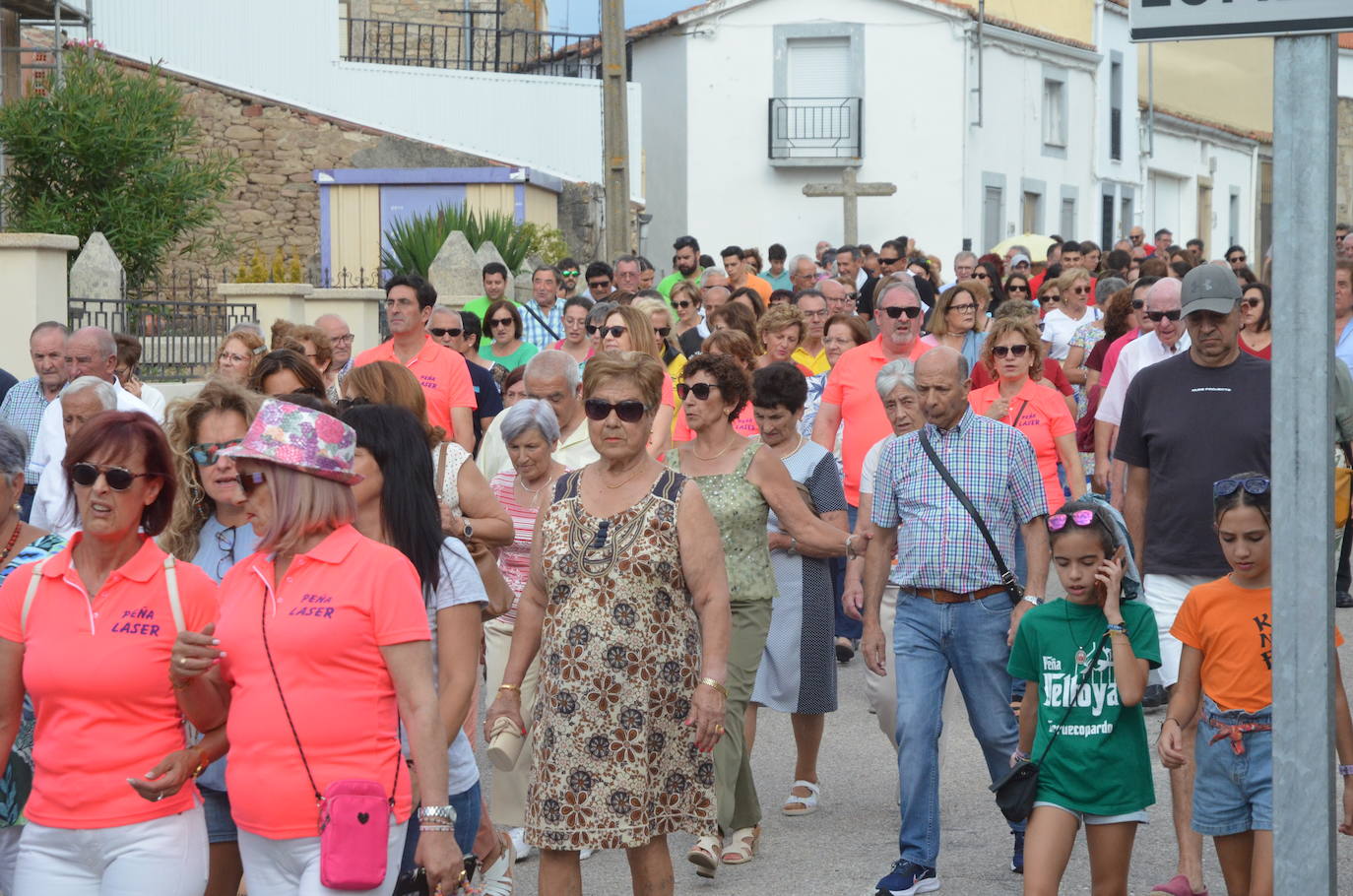 Ofrendas de destreza al Cristo de las Mercedes en Barruecopardo