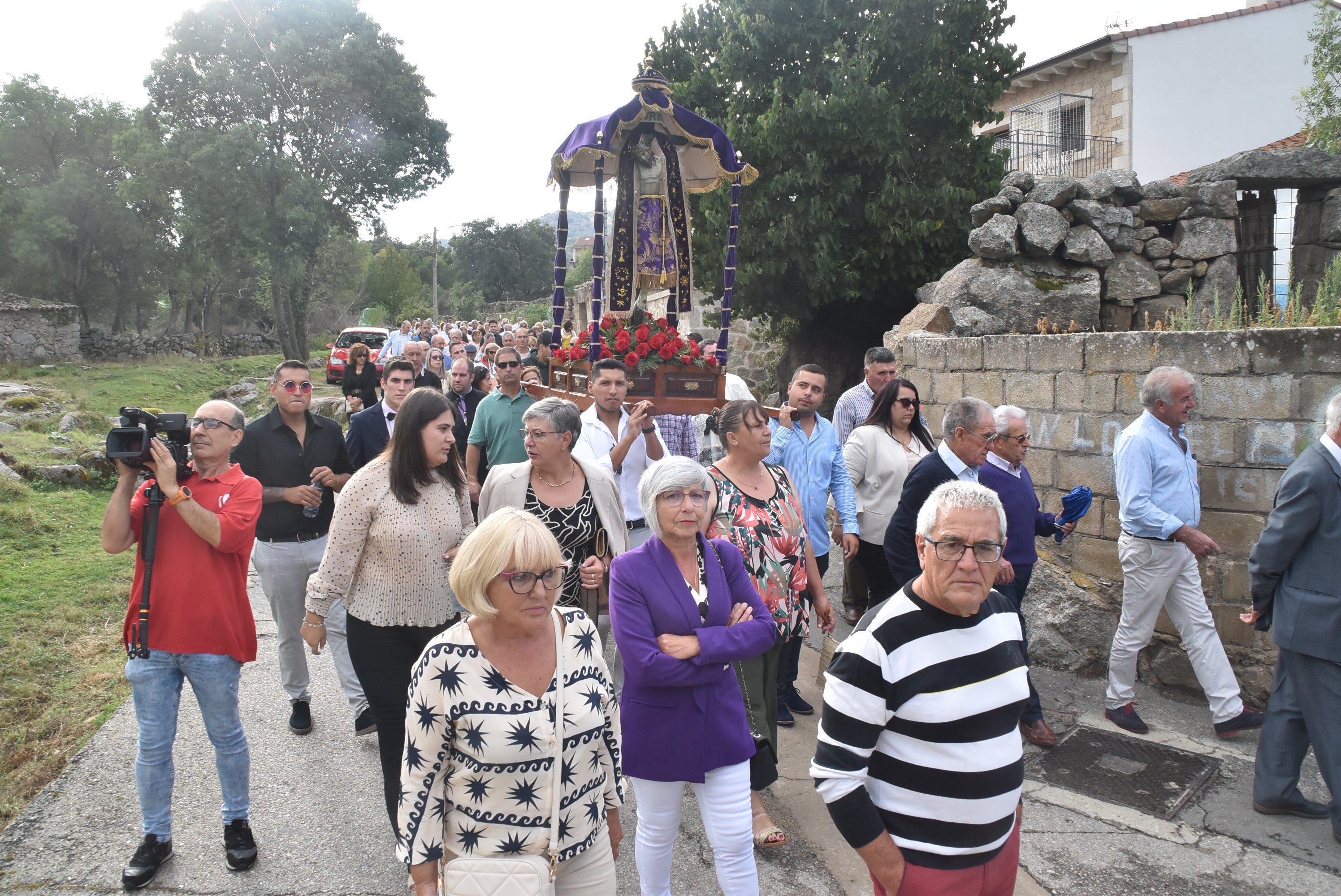 El Cristo de Valvanera ya descansa en su ermita en Sorihuela