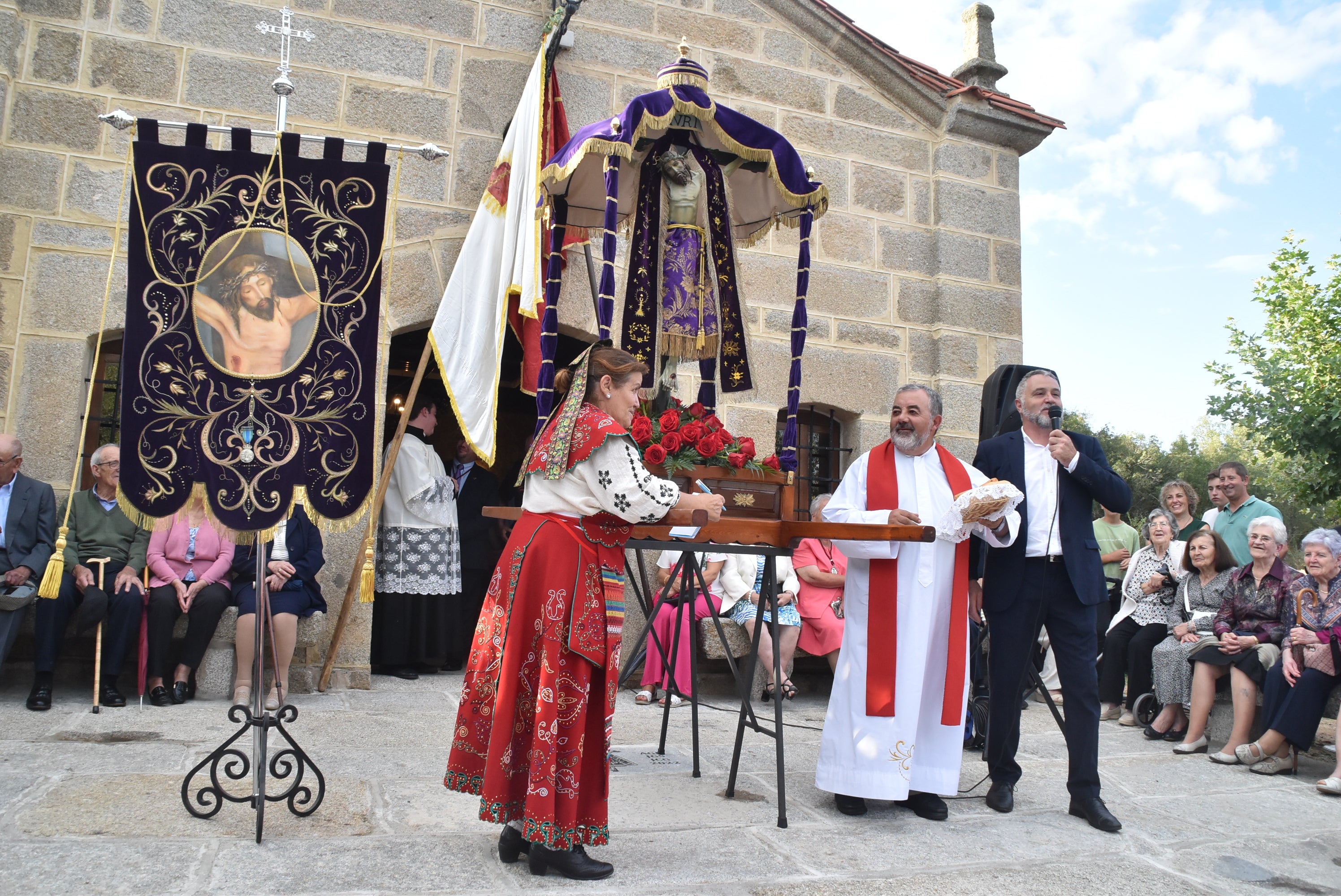 El Cristo de Valvanera ya descansa en su ermita en Sorihuela