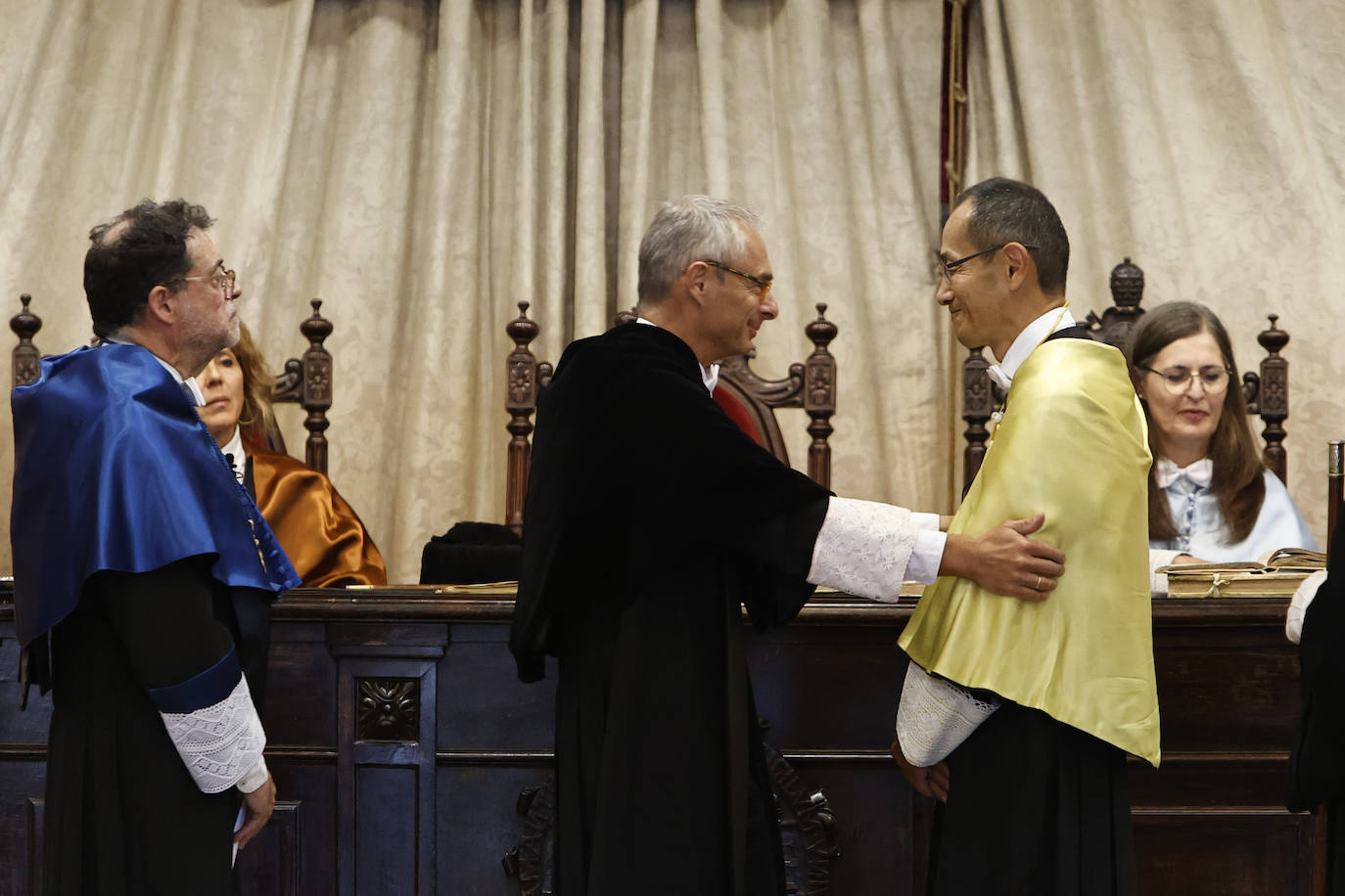 La investidura de Shinya Yamanaka como honoris causa de Salamanca, en imágenes