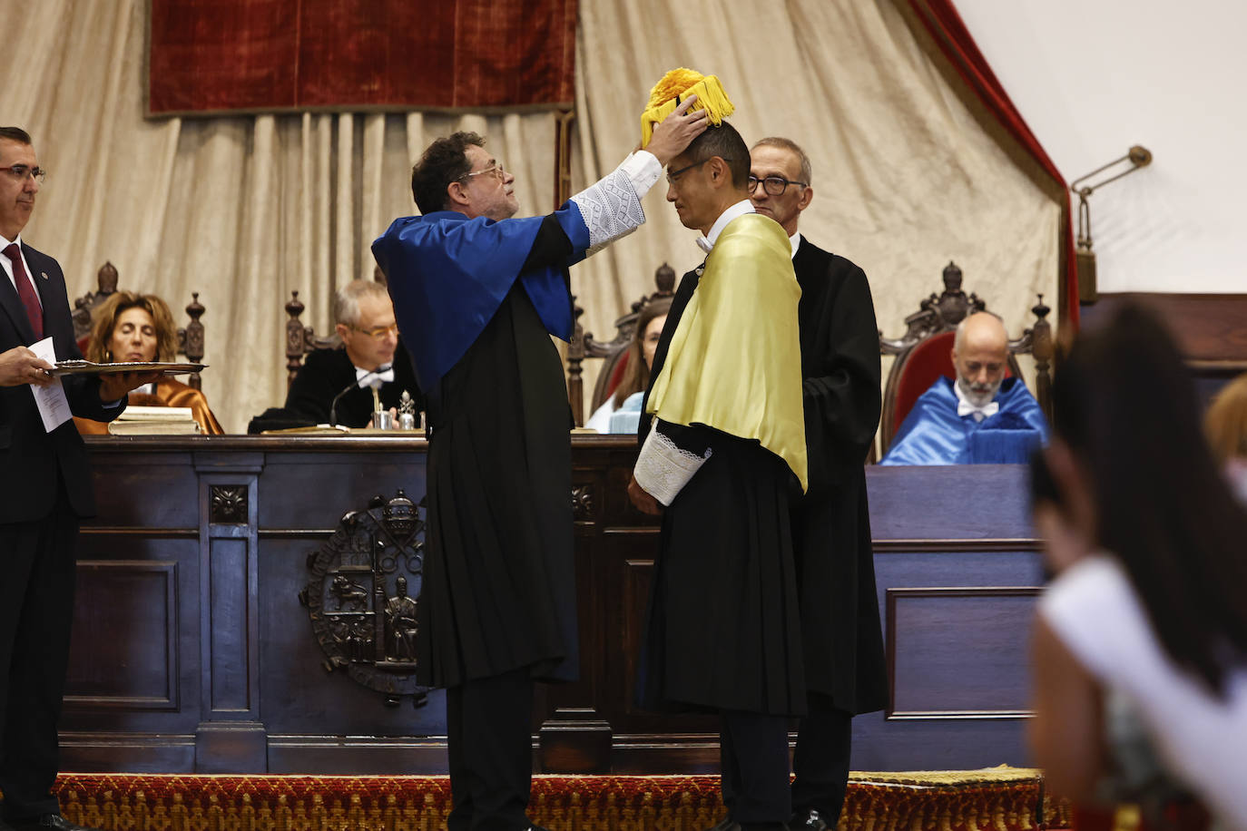 La investidura de Shinya Yamanaka como honoris causa de Salamanca, en imágenes