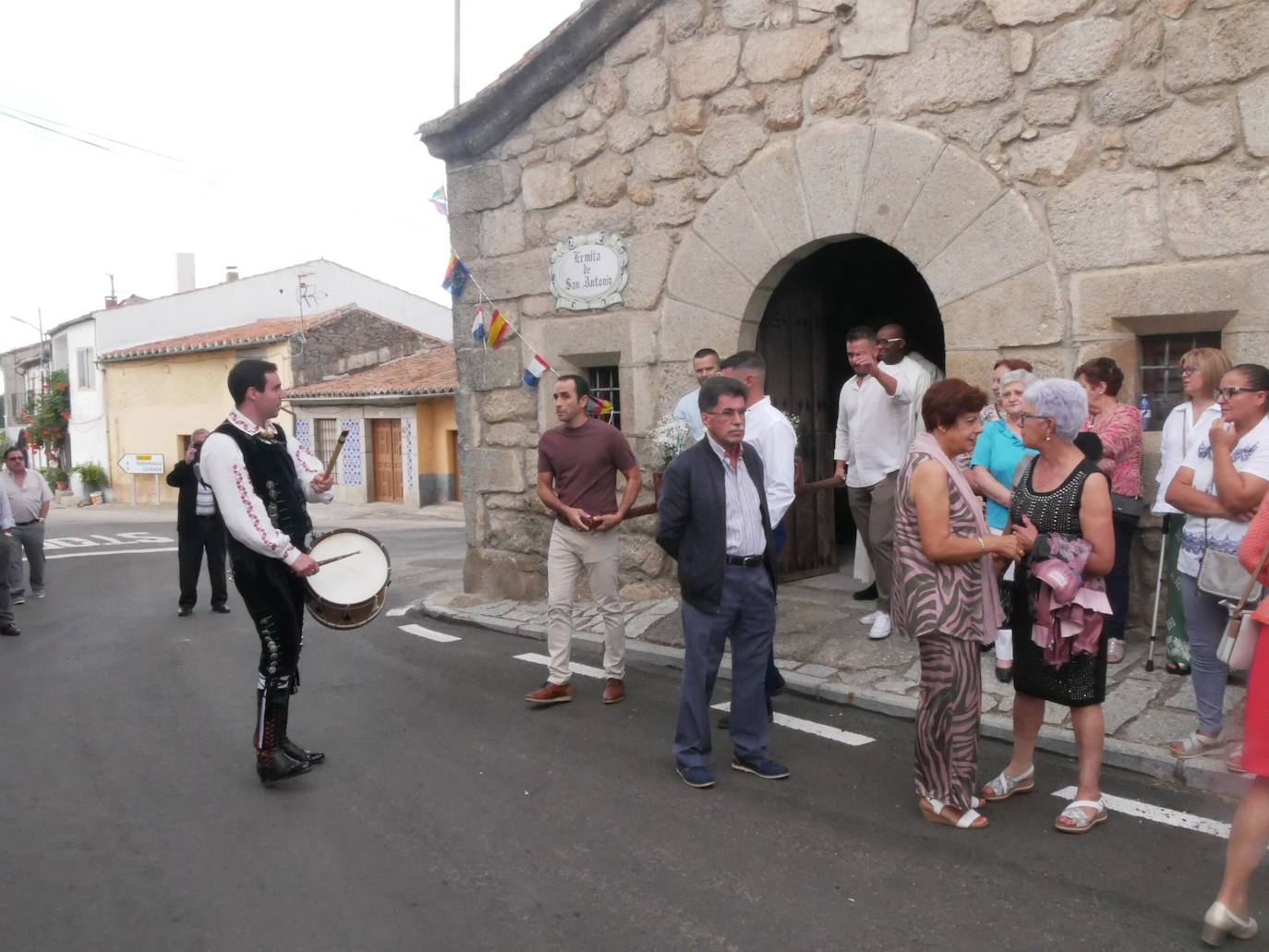 Valdelacasa celebra el día de San Antonio como antesala a la fiesta de la Virgen