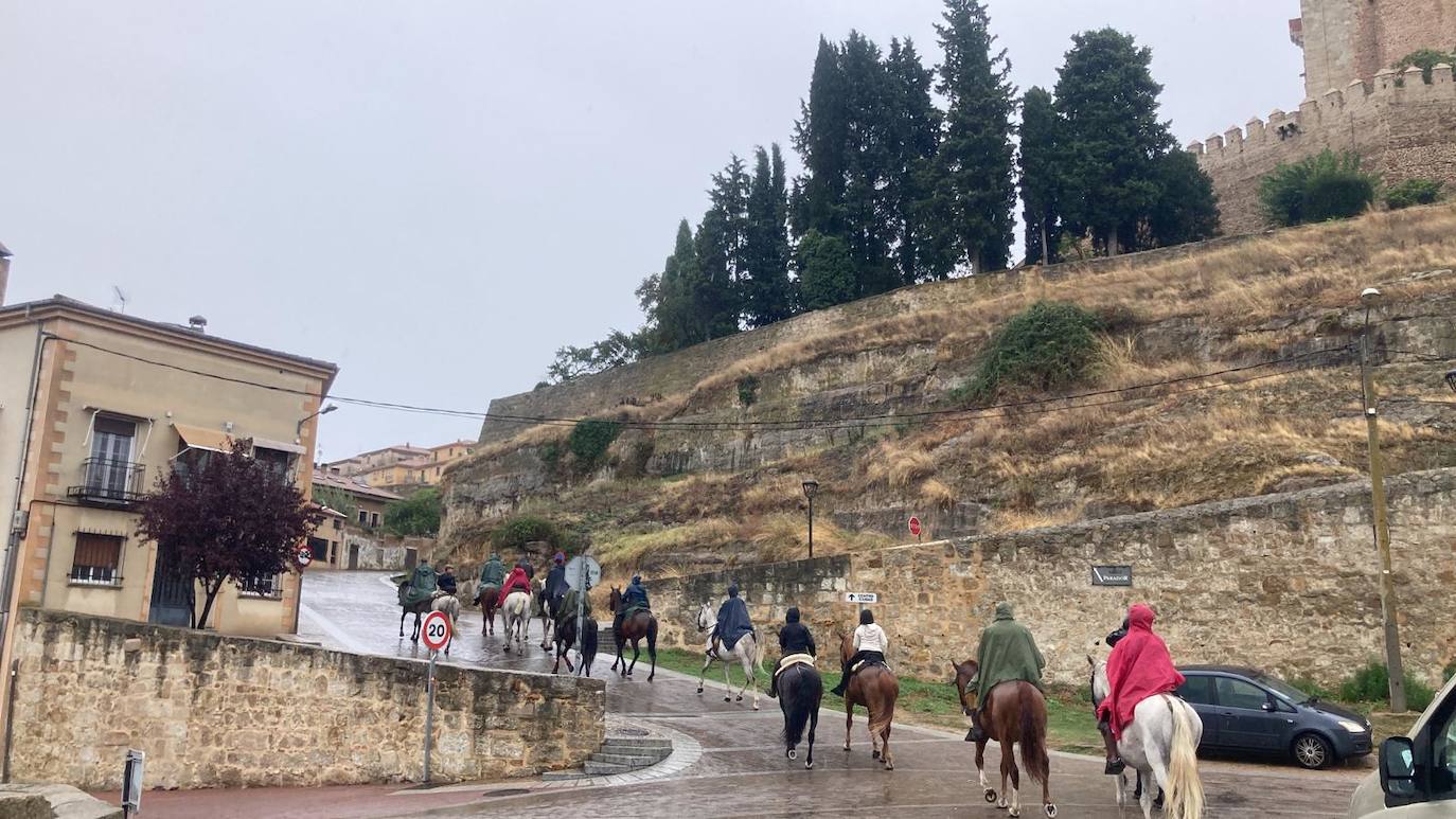 La lluvia obliga a aplazar gran parte de los actos de la Feria del Caballo de Ciudad Rodrigo