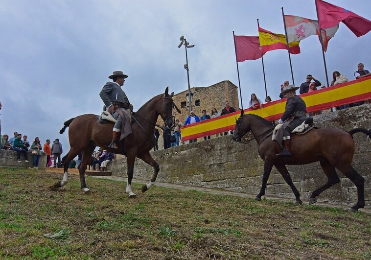 La lluvia obliga a aplazar gran parte de los actos de la Feria del Caballo de Ciudad Rodrigo