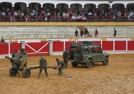 Exhibición de la Guardia Real en La Florida de Peñaranda