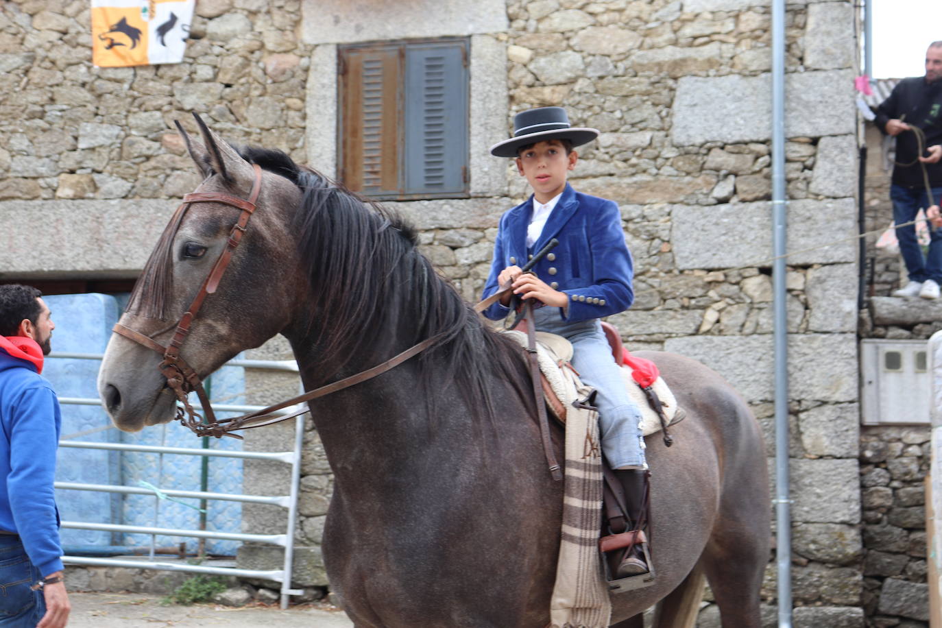 Cristóbal llena en la vuelta de las vaquillas a sus fiestas