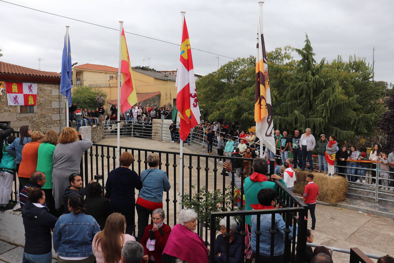 Cristóbal llena en la vuelta de las vaquillas a sus fiestas