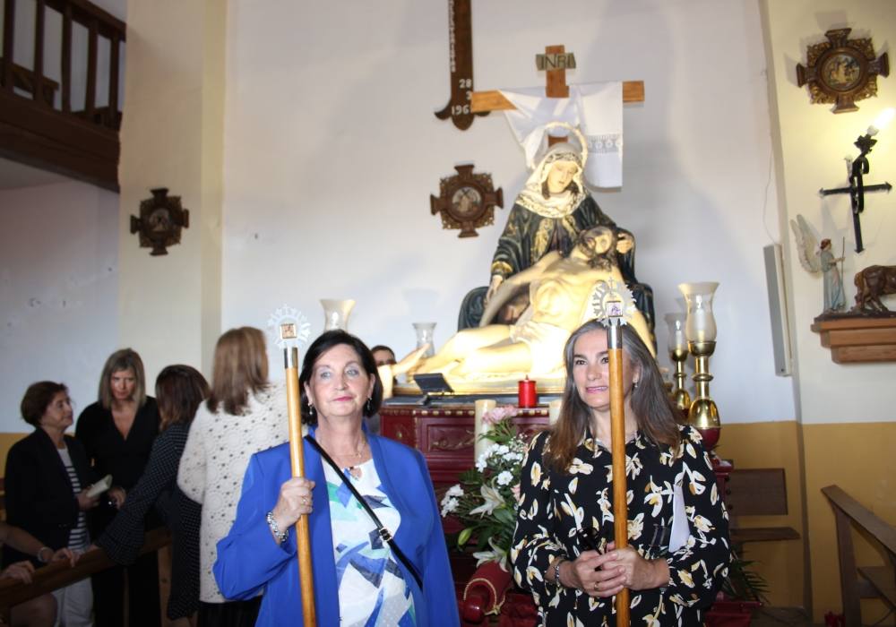 Bóveda rinde culto a Nuestra Señora de las Angustias