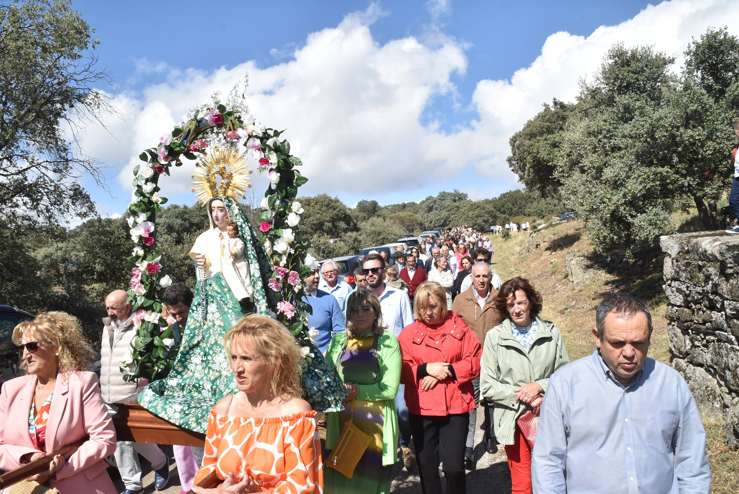 Lleno para honrar a la Virgen del Carrascal