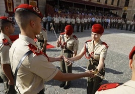 Las mejores imágenes de la entrega del sable de cadete a la Princesa Leonor