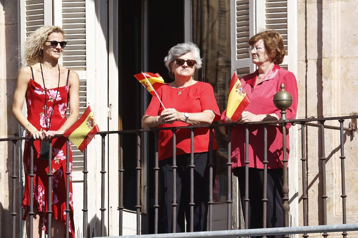 Las imágenes del acto del Día de la Policía en la Plaza Mayor