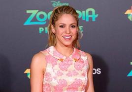 Shakira, en un photocall