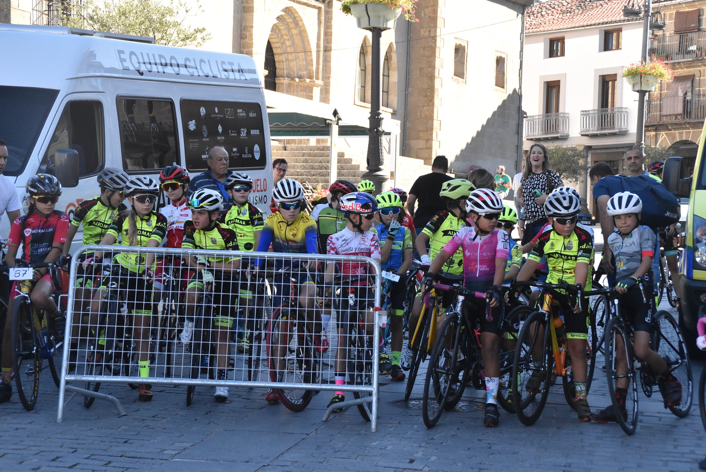 Animada mañana de ciclismo en Béjar